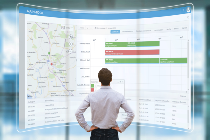 MAIN-TOOL Schedule Board